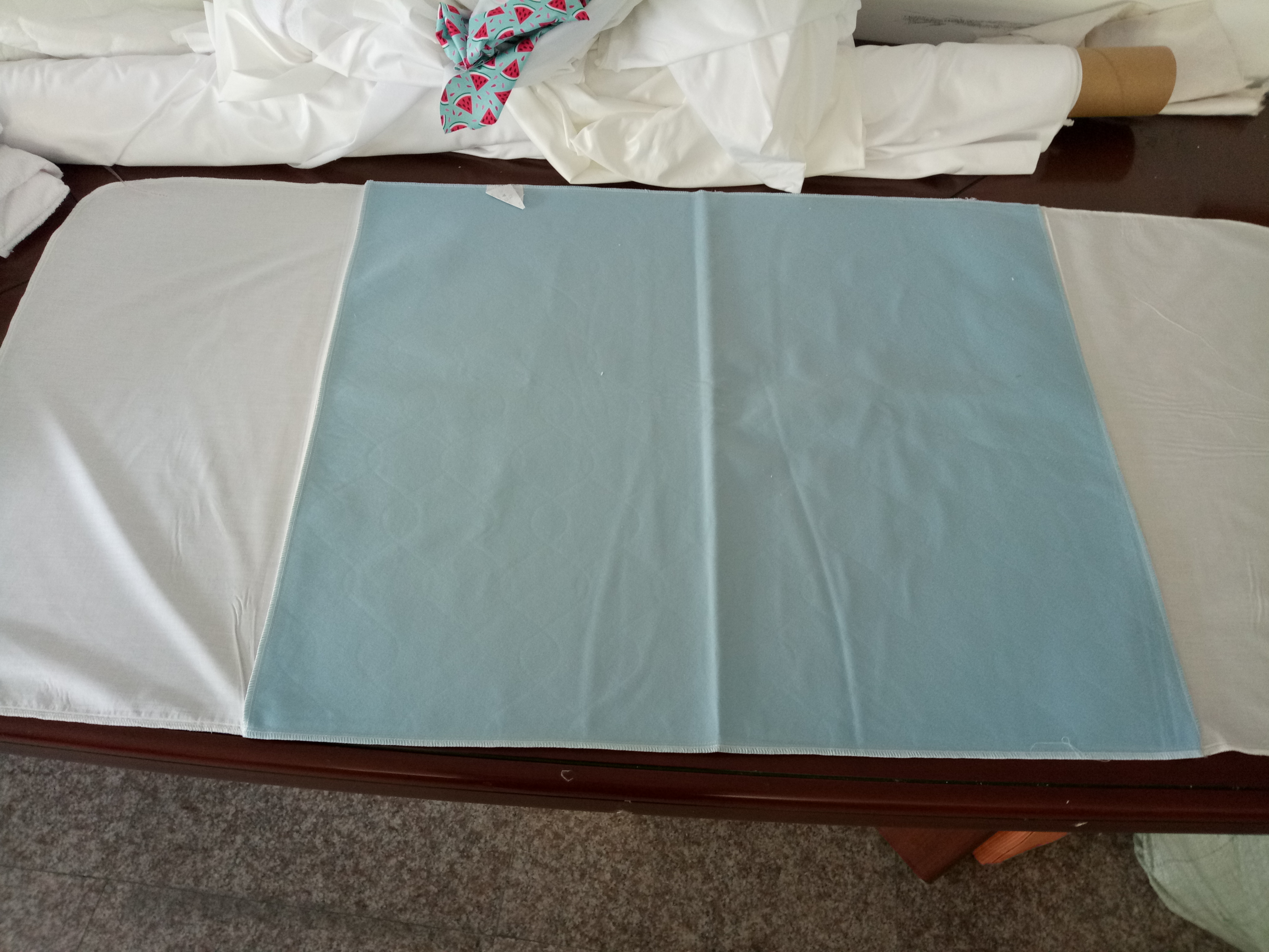 waterproof bed pad， urine pad