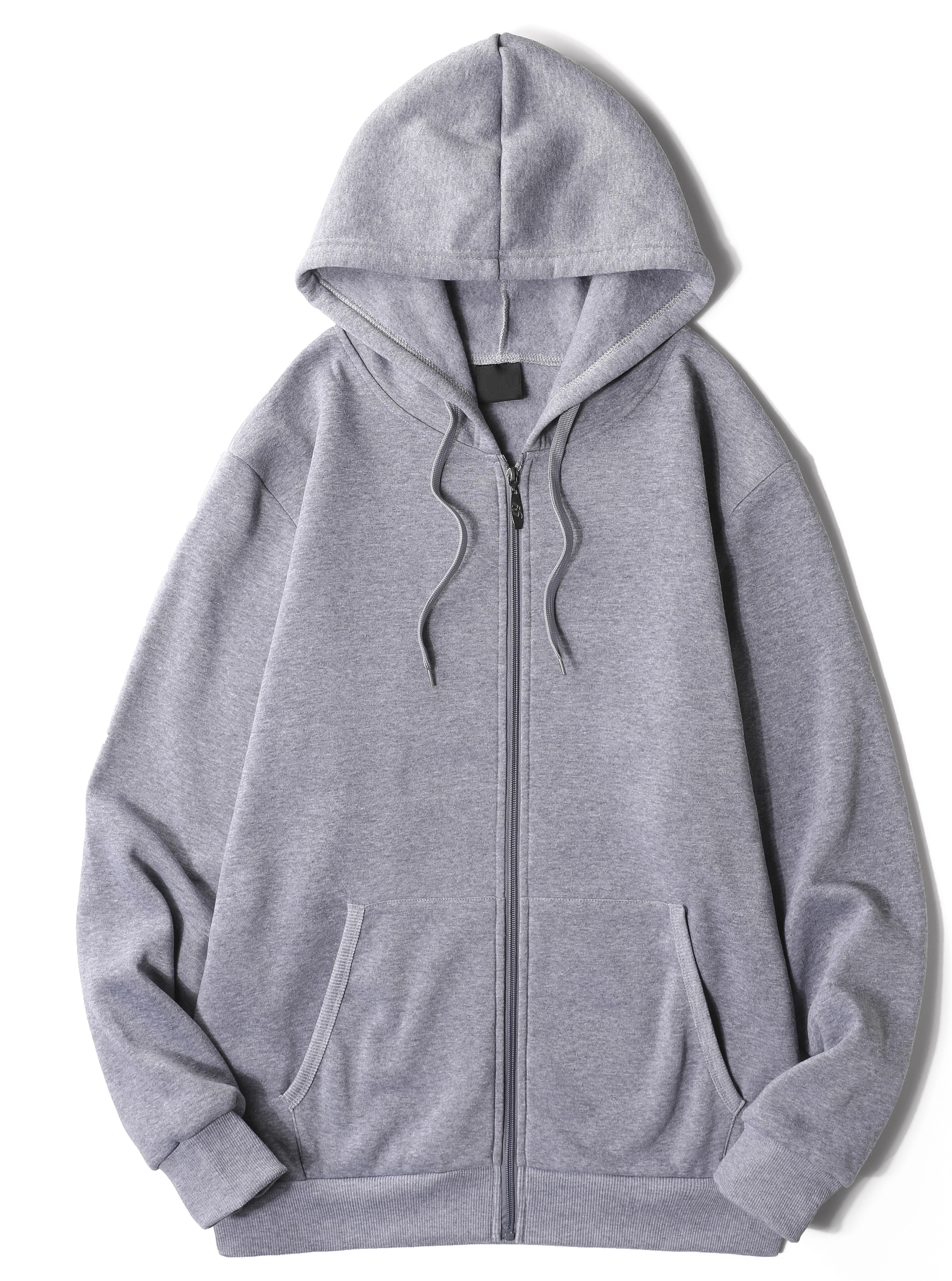 men's Cardigan fleece hoodie