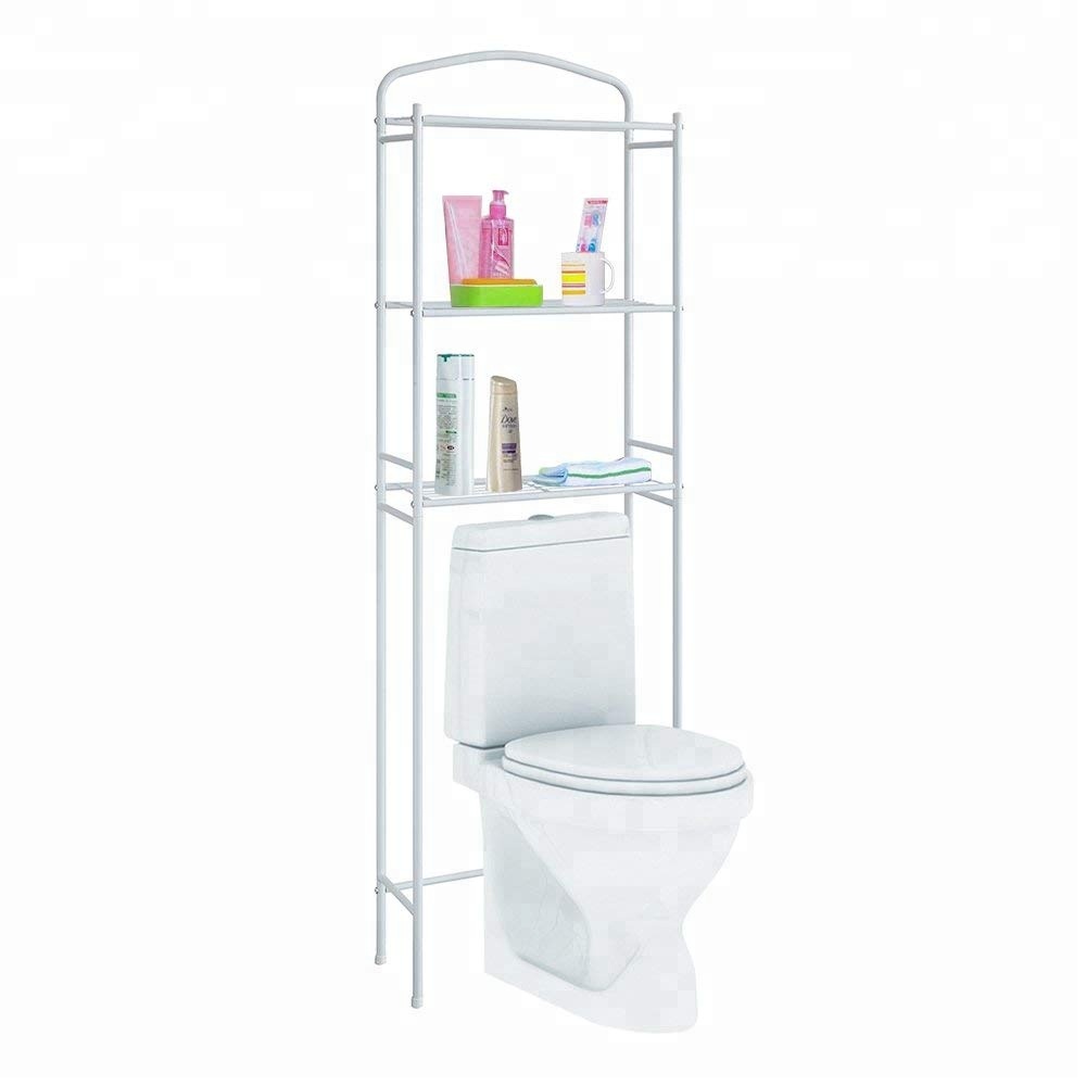 Over The Toilet Space Saver Storage Shelf Bathroom Toilet Rack