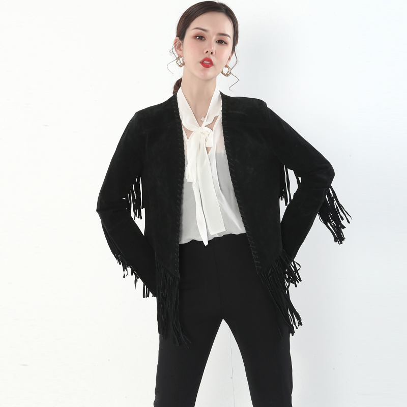 ladies tassel jacket