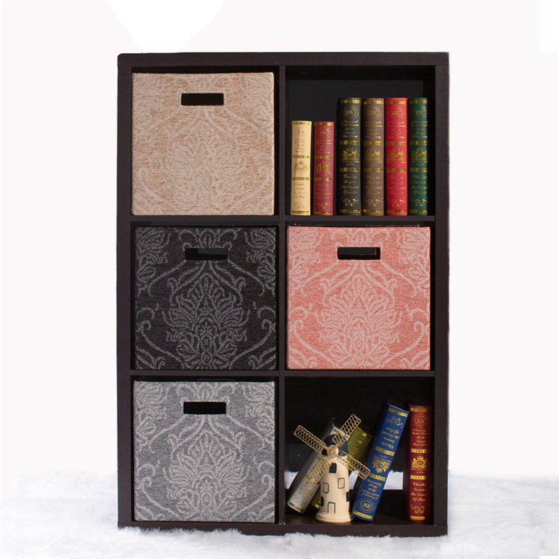 Chenille Jacquard Storage Bin