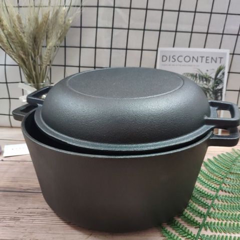 cast iron casserole