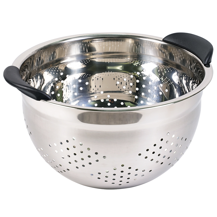 Kitchen Tools Fruit Vegetable Pastas Cooking Strainers 304 Stainless Steel Colander