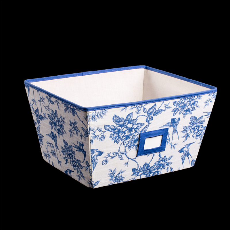 Polyester Printed Storage Bin