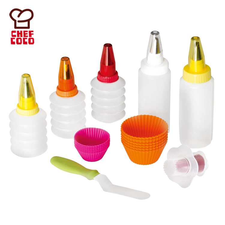 Kid DIY baking kit silicone muffin cup cake decorating tool kit kid DIY baking kit