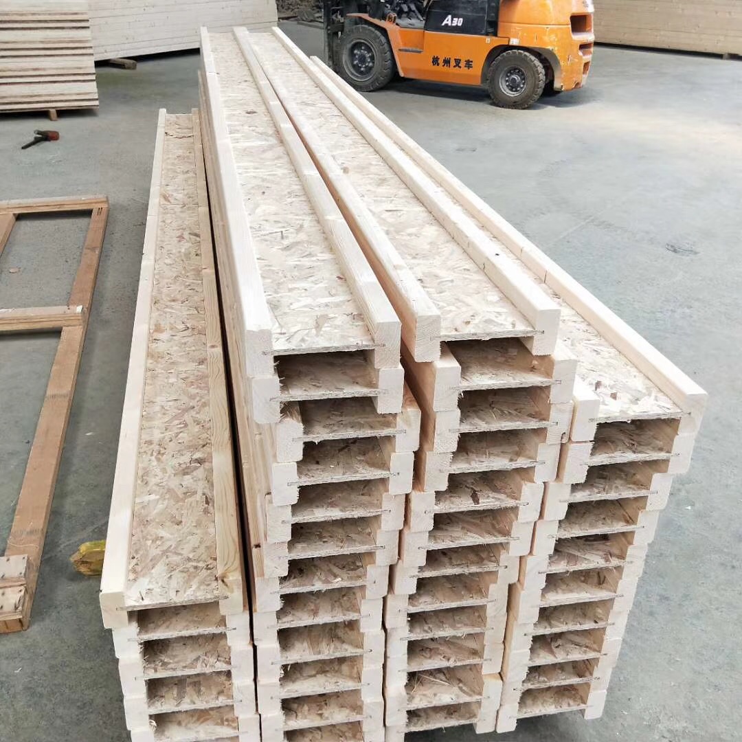 OSB H20 /H16 beam used in construction