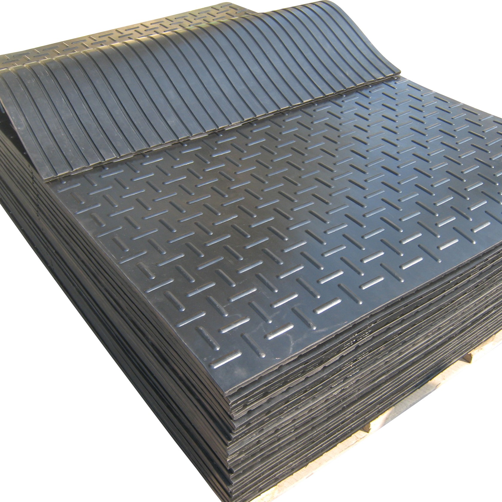 Checker Rubber Stable Mat