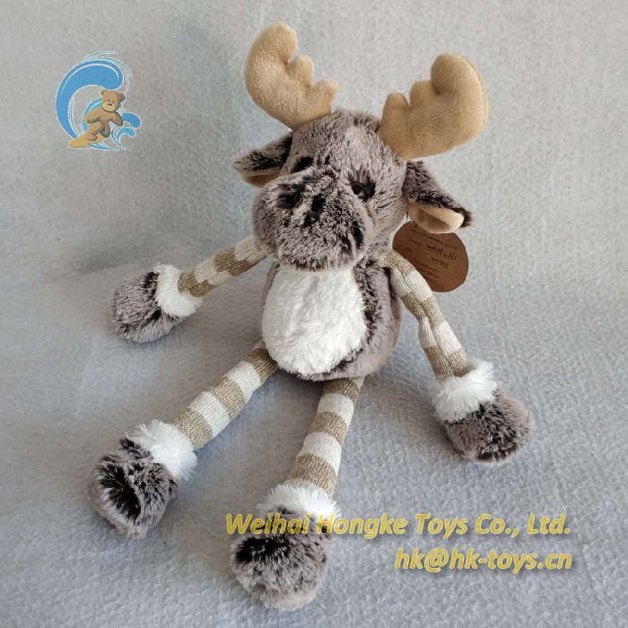 Plush Moose / Reindeer / Elan, Sitting, XH00452H1