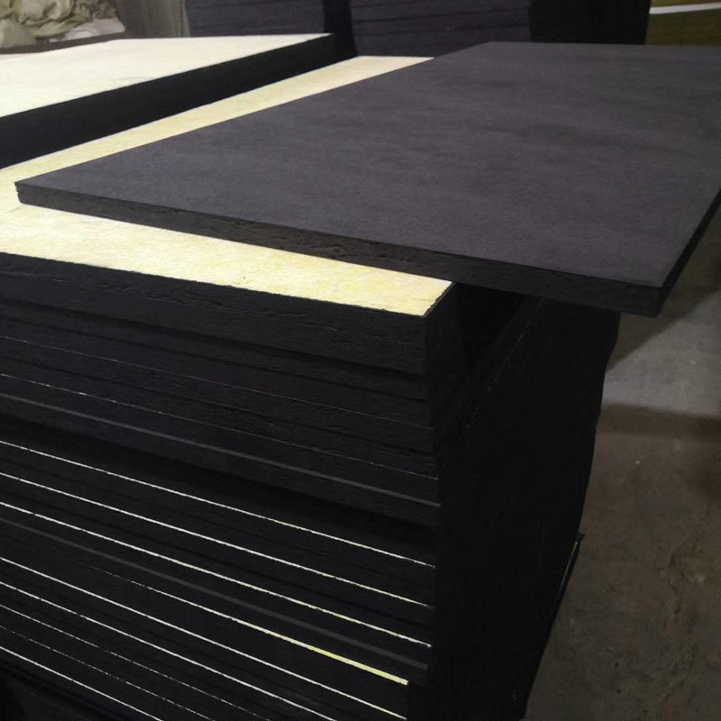 Fiberglass acoustic ceiling tiles