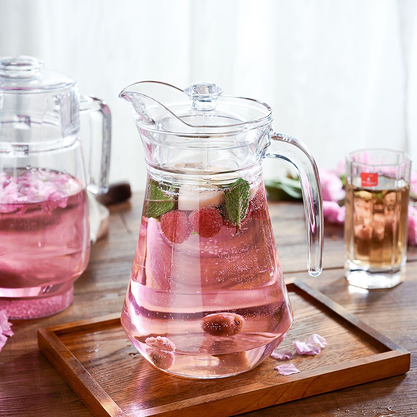Glass Pitcher Set, Glass Jug Set, Glass Kettle Set