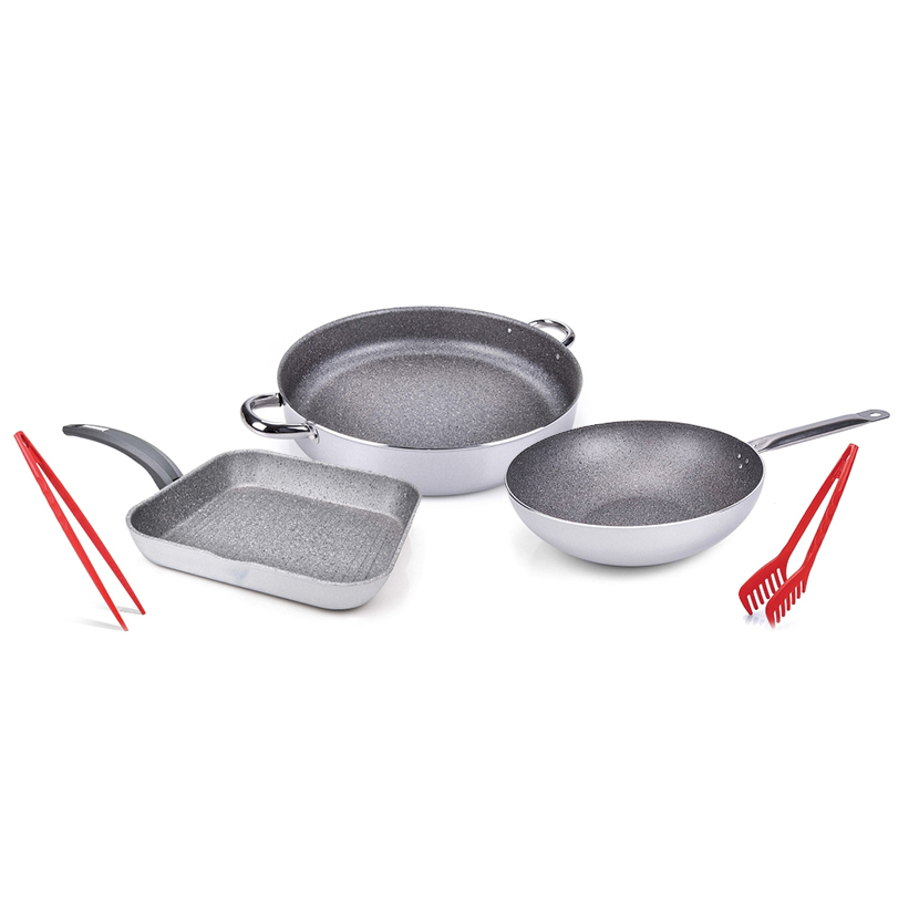 Moneta XLStone 5-piece cookware set
