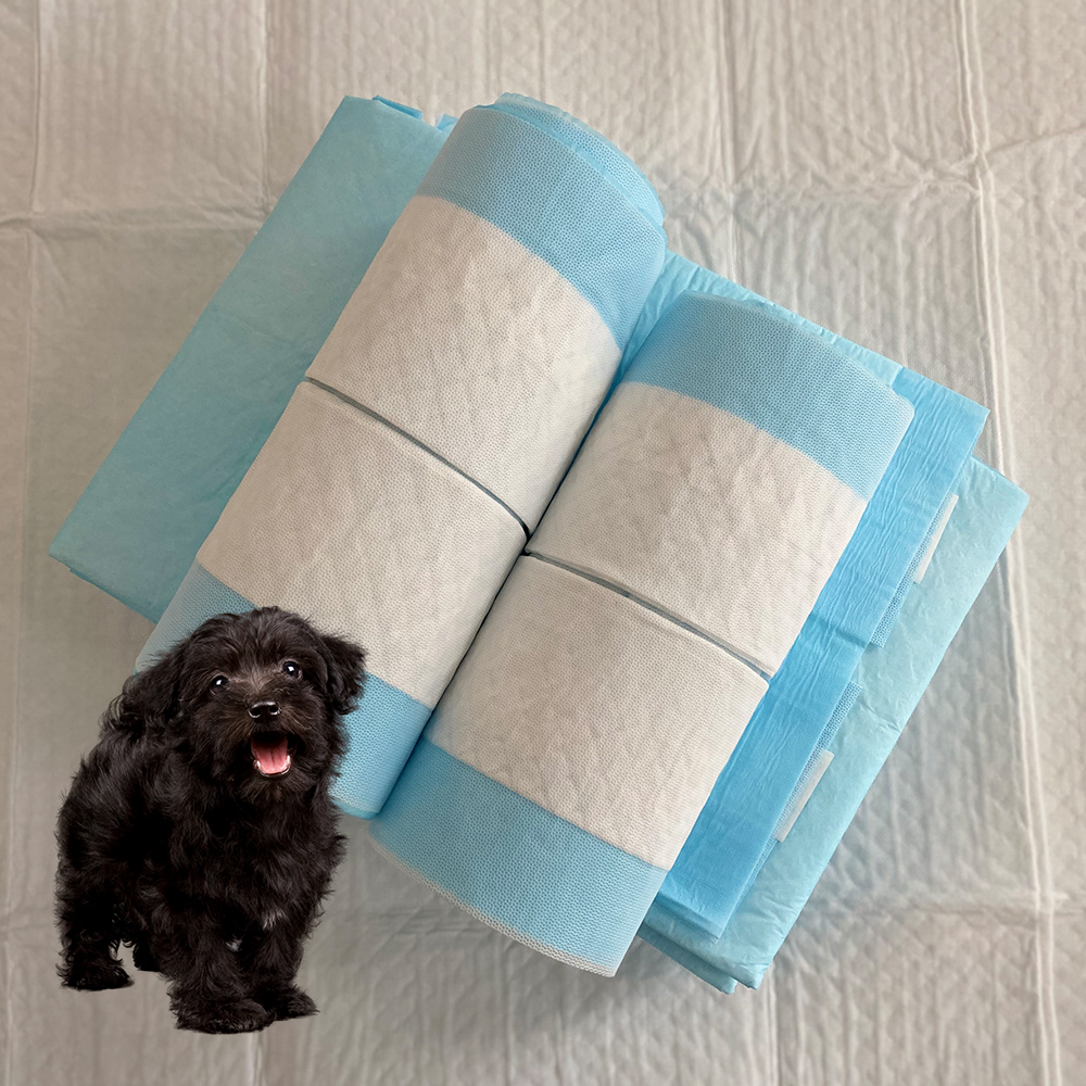Porous film puppy pads，Fast dry puppy pads.
