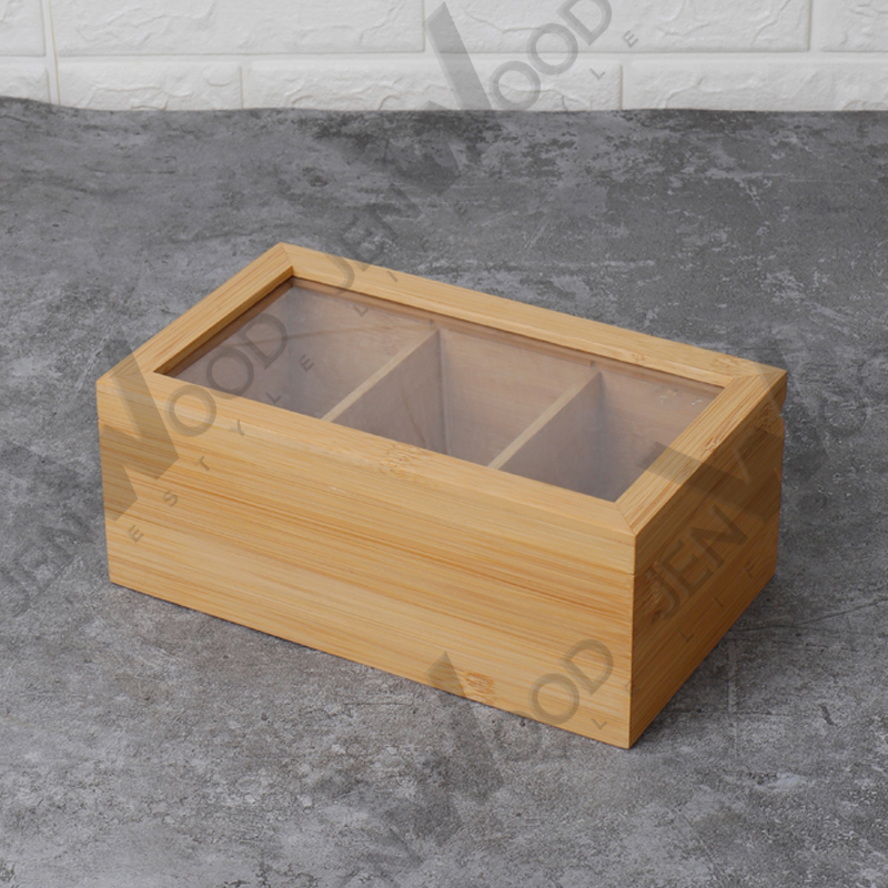 Bamboo tea box