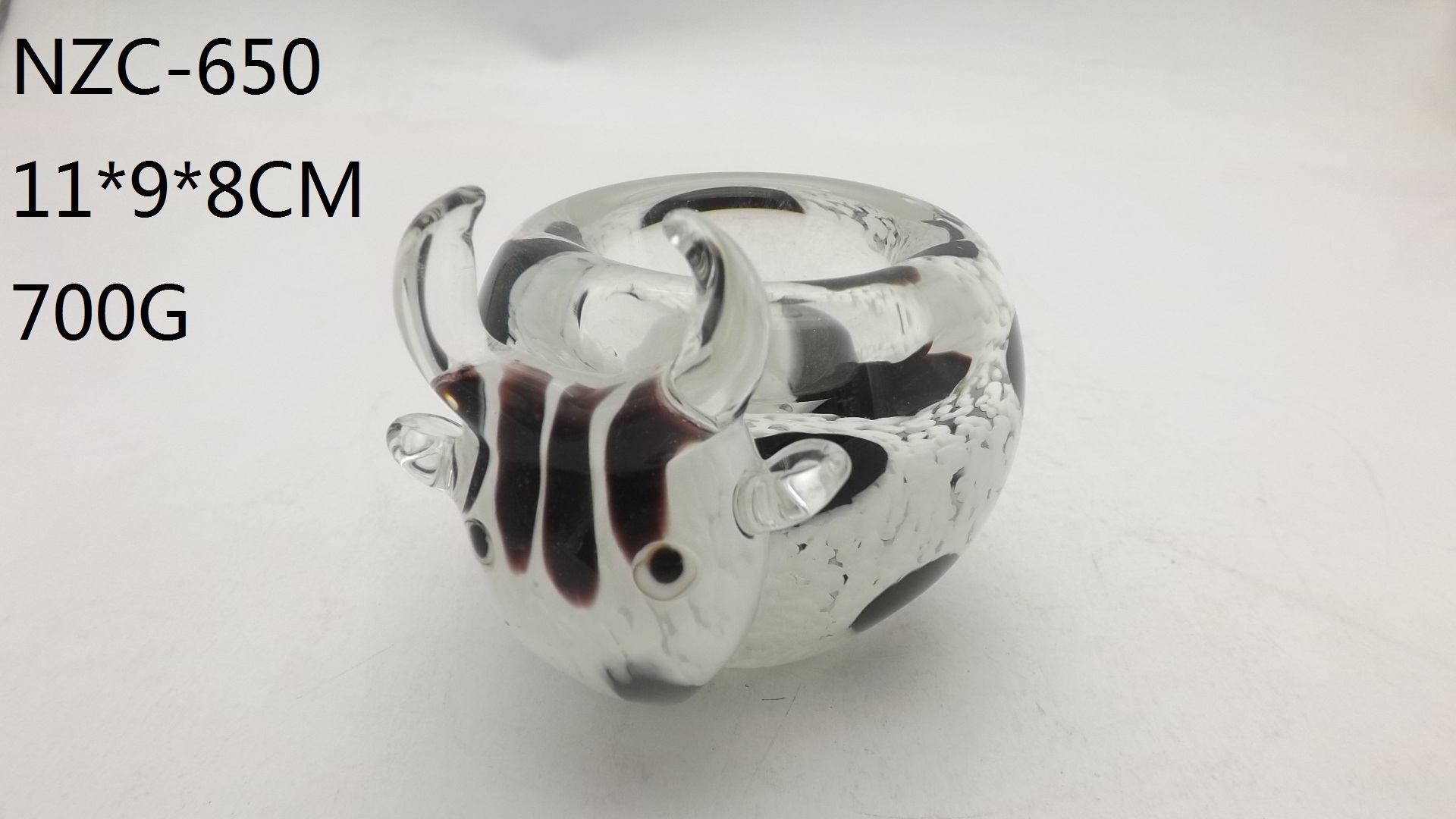 Glass Candleholder