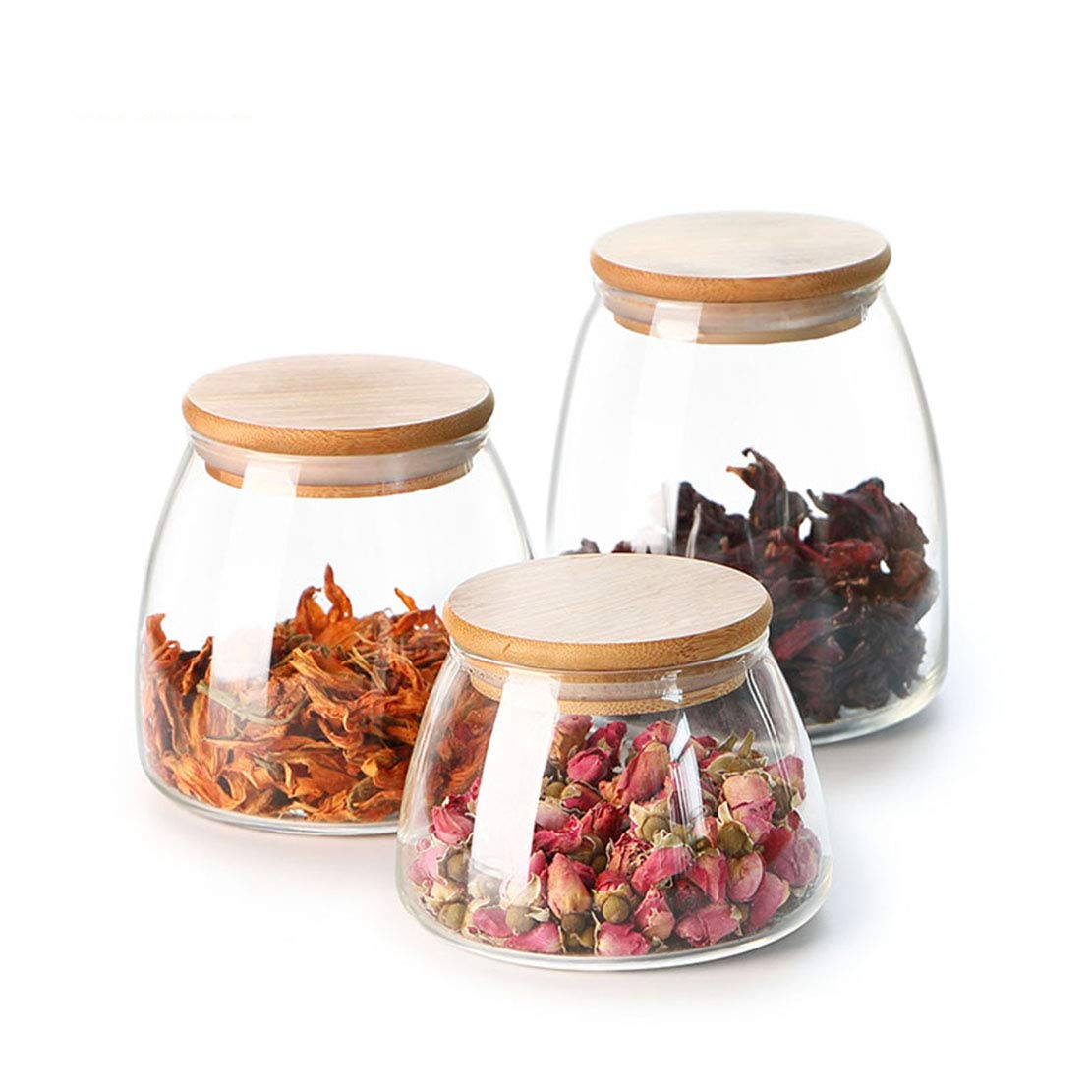 Borosilicate glass storage jar