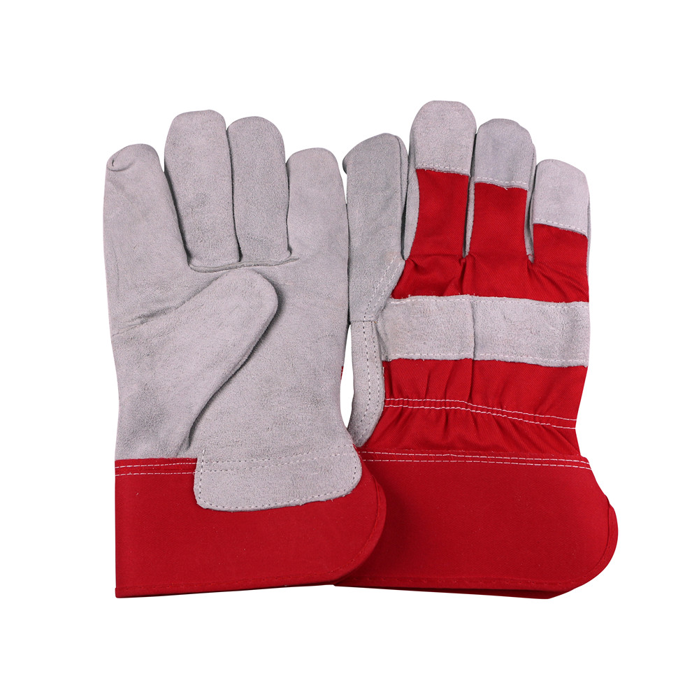 10.5‘’ cow split leather gloves