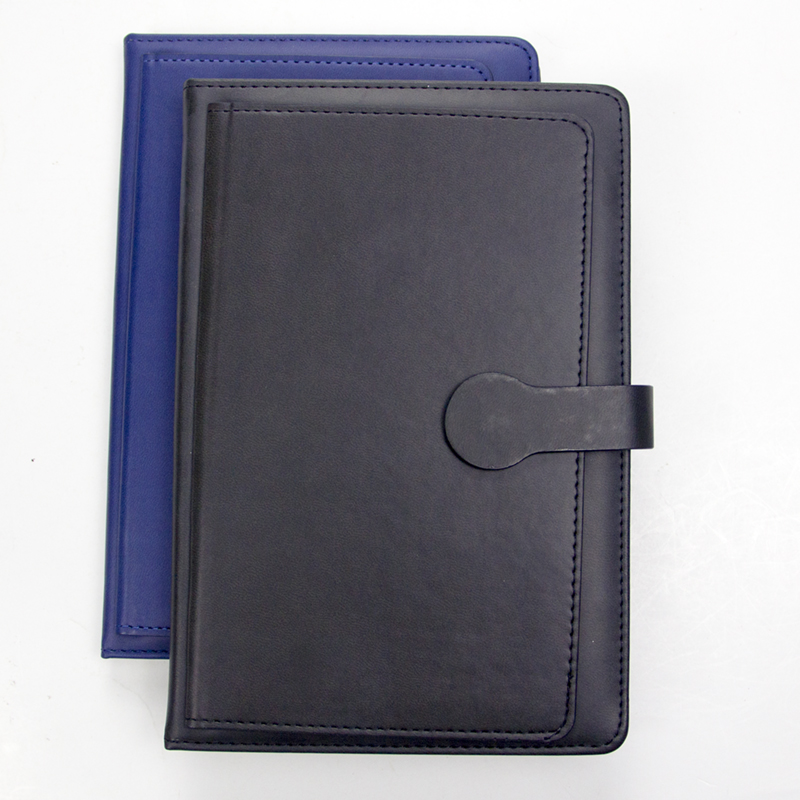 Hard Cover Pu Notebook With Card Pocket