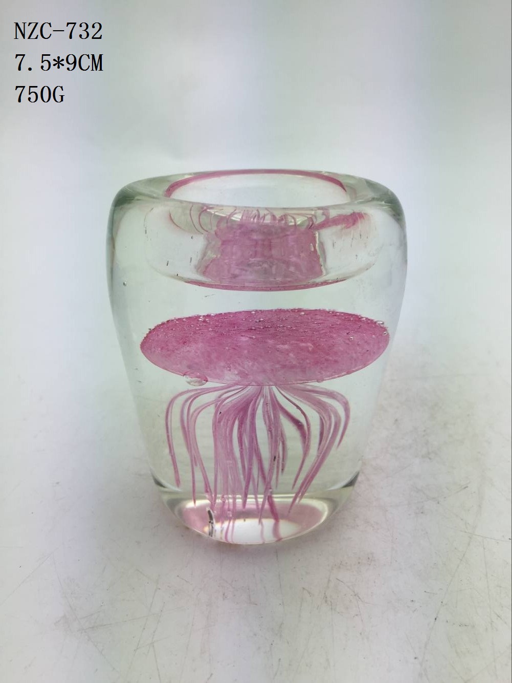Glass Candleholder