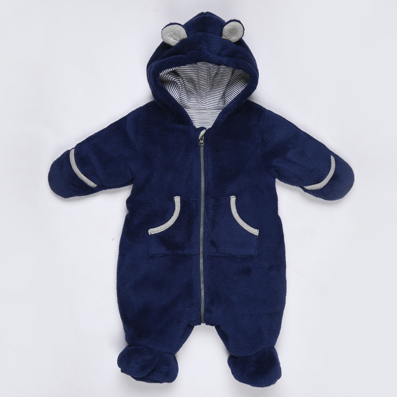 Super Soft Coral Fleece Infant's Overall