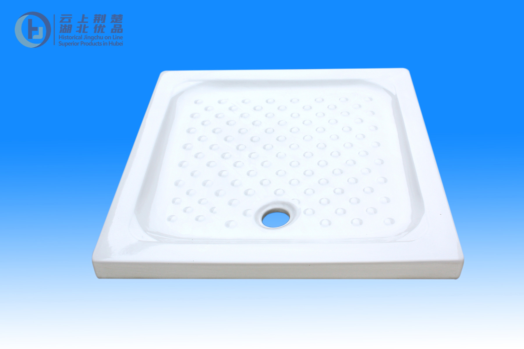 Square Slimline Ceramic Shower Tray