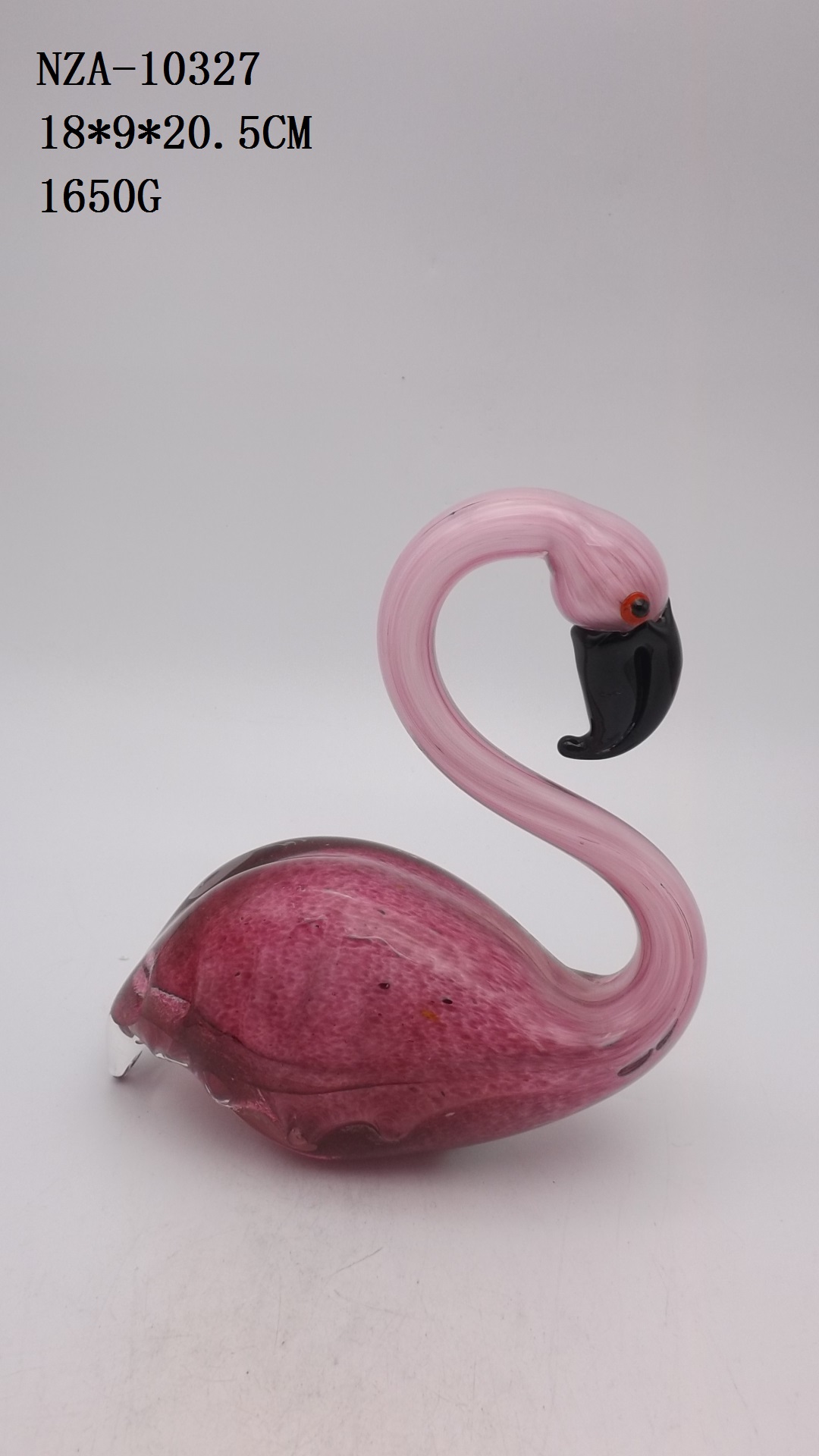 Glass Flamingo