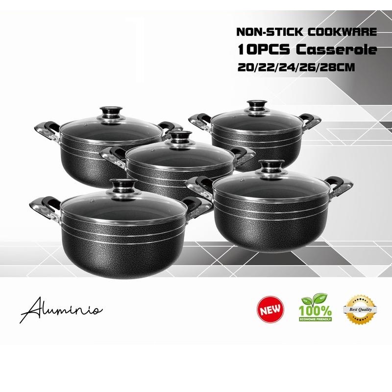 10pcs Saucepot Set
