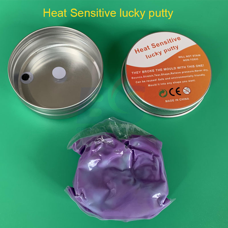 Heat Sensitives Changing Color Putty