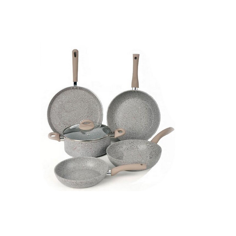 6PCS Marble COOKWARE SETS