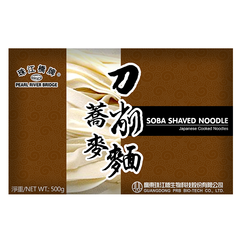 Pearl River Bridge Soba Shaved Noodles 500g [Chinese Noodles/Soup]
