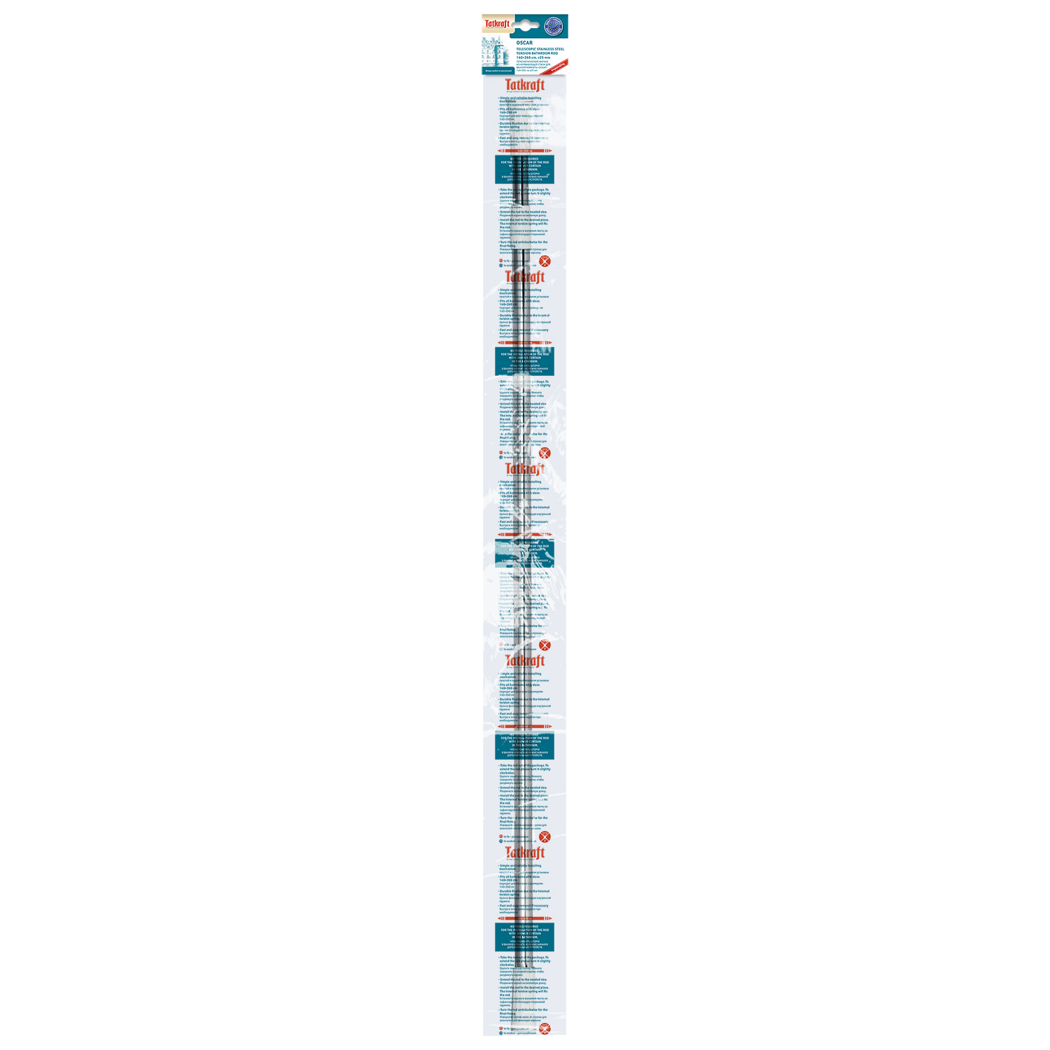 Metal Extend Custom Shower Curtain rod Hot Selling