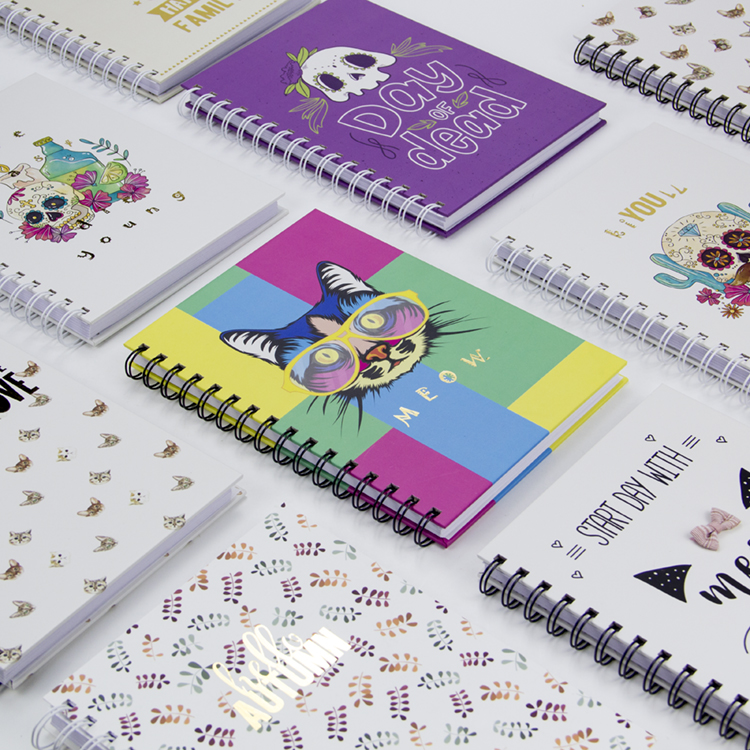 A5 Soft Cover Spiral Noetbook