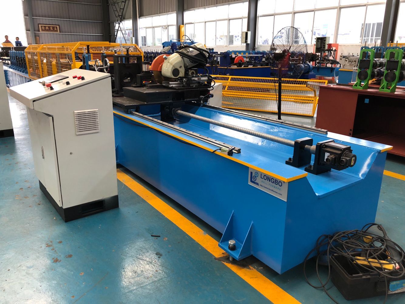 PU Foamfilled shutters slat machine