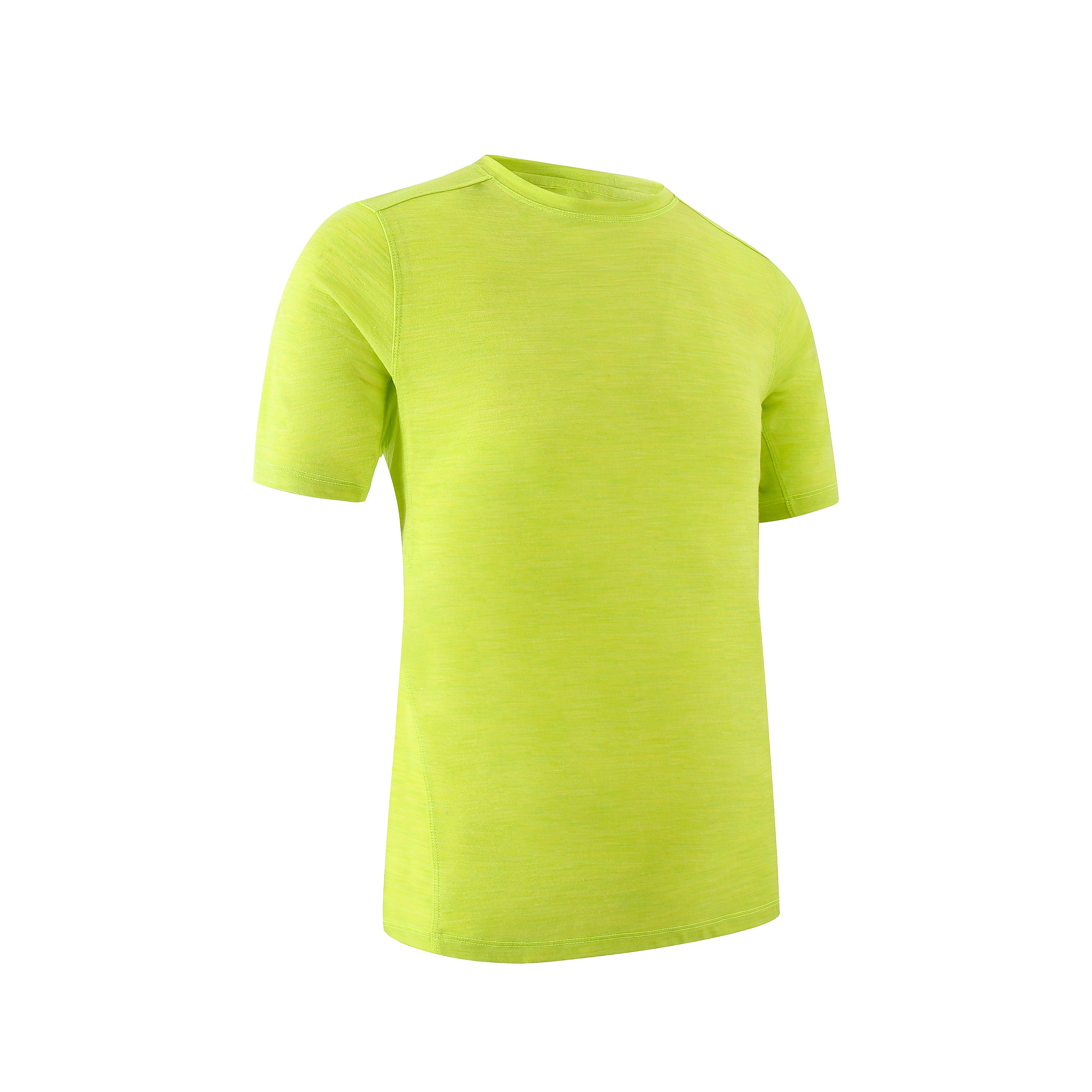 Merino wool Men round neck short sleeve top / merino / wool