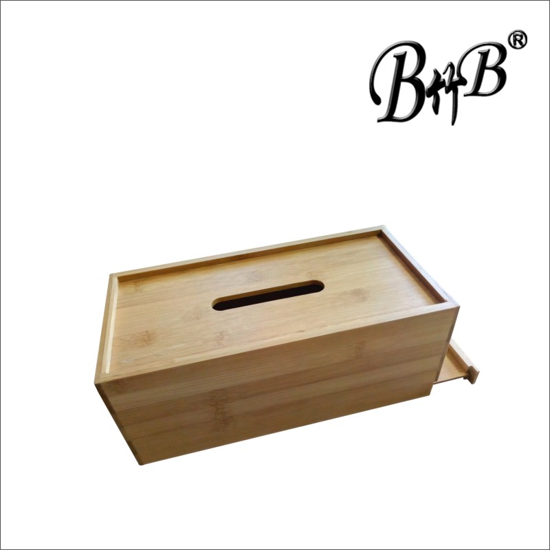Table Decoration bamboo tissue box