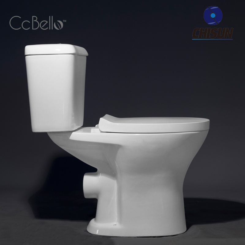 New Model Rimless Two Piece Toilet