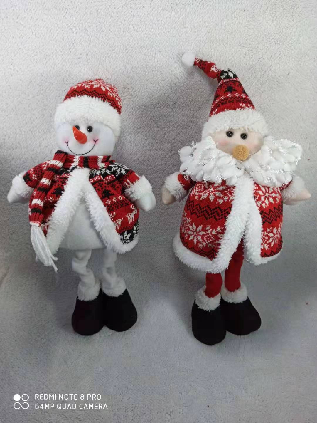 Christmas snowman Santa Claus