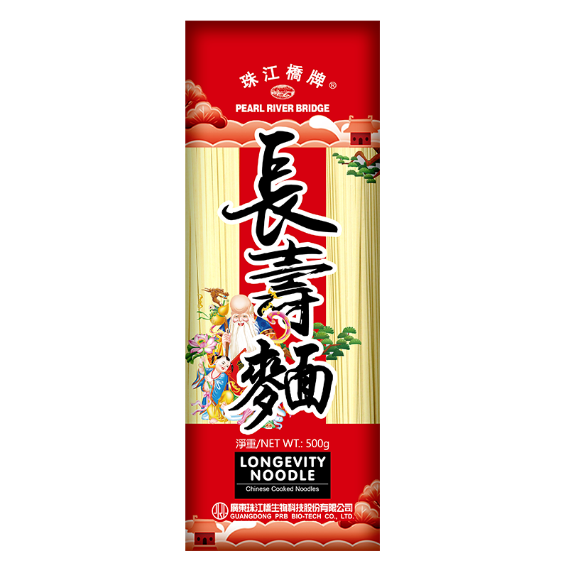 Pearl River Bridge Longevity Noodles 500g [Chinese Noodles]