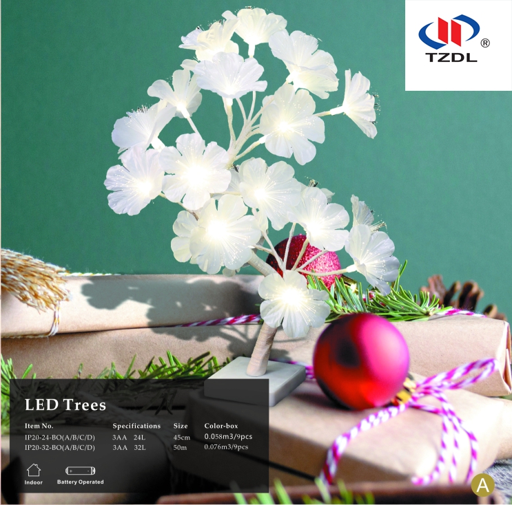 LED table trees