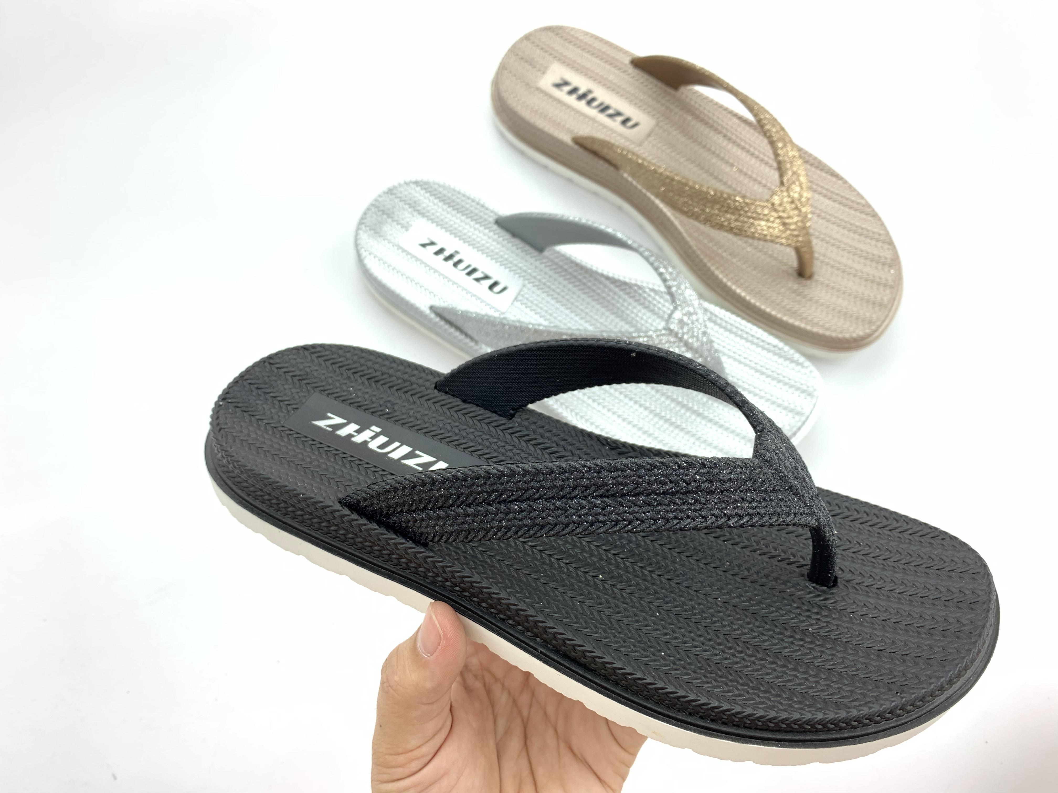 ZHIHUIZU double color women flip flop