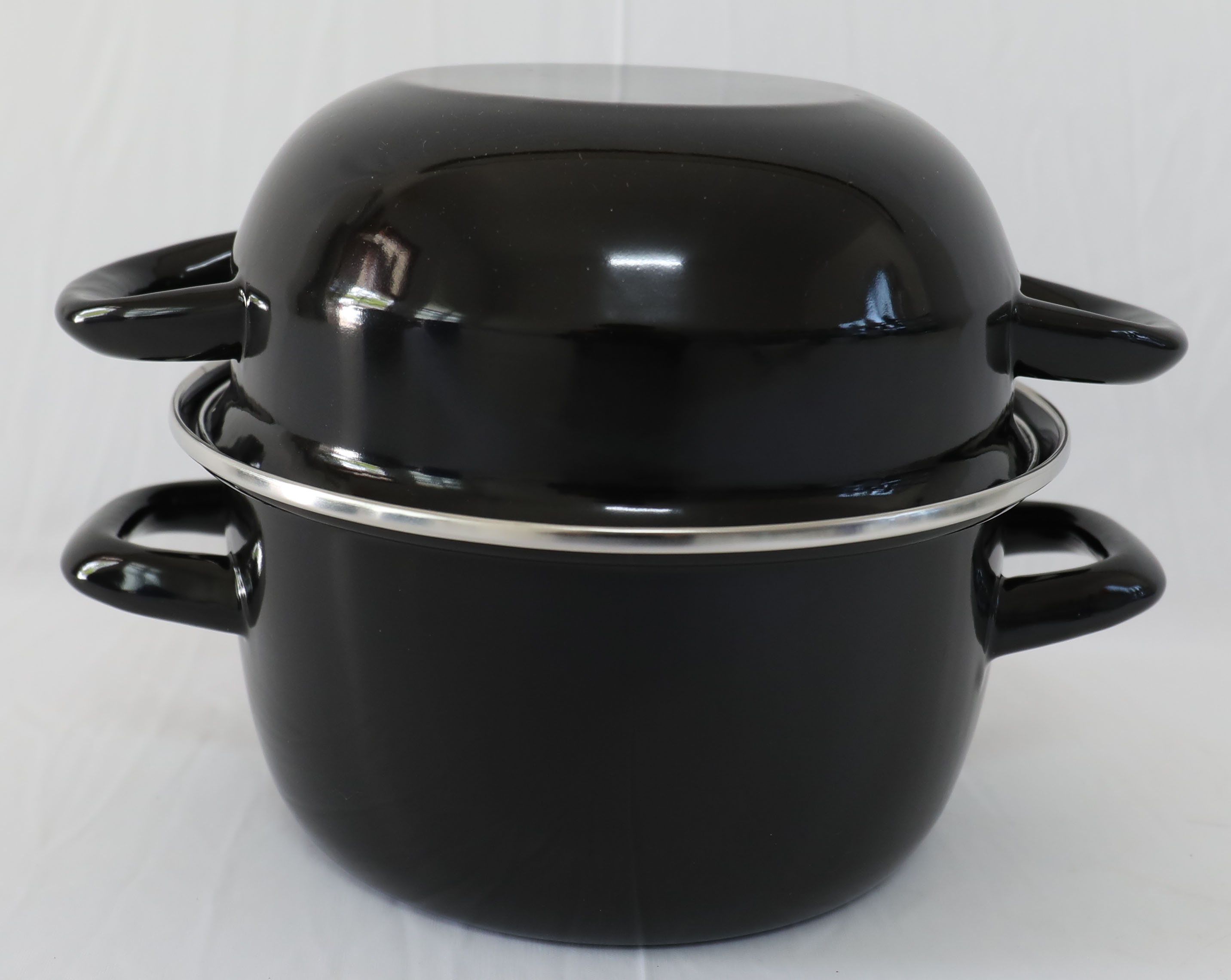 enamel double seafood pot