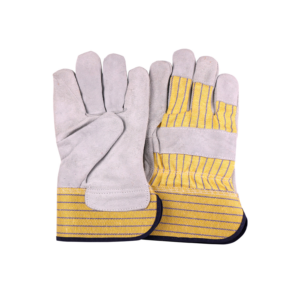 10.5‘’ cow split leather gloves