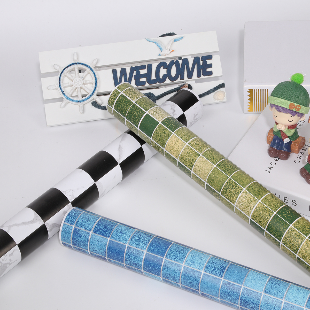 Adhesive film-Mosaic design