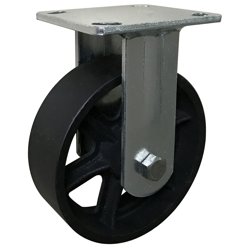 America Standard 6 inch Cast Iron Fixed Caster