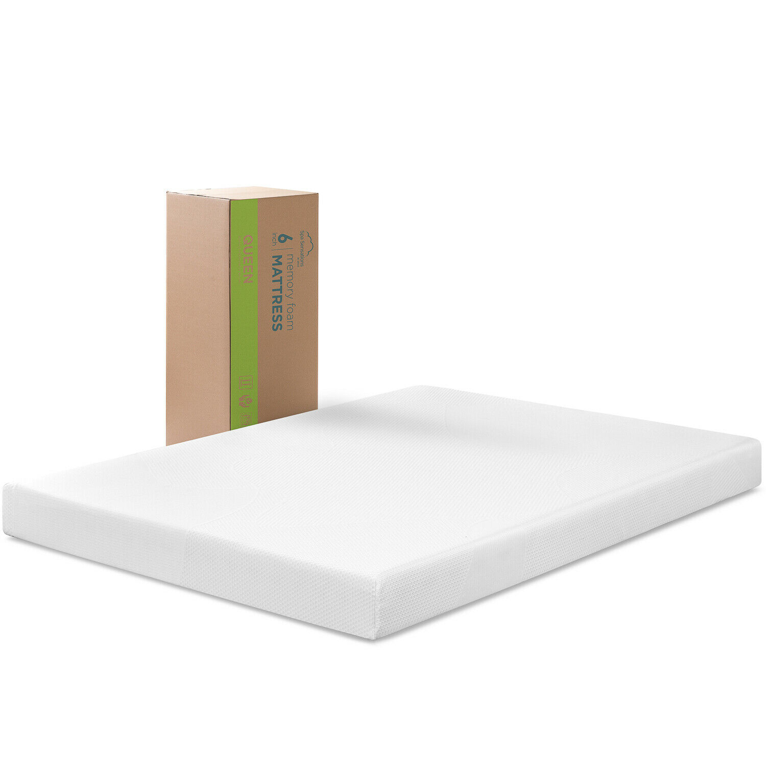 Ventilated cooling gel firm memory foam mattress topper for camping
