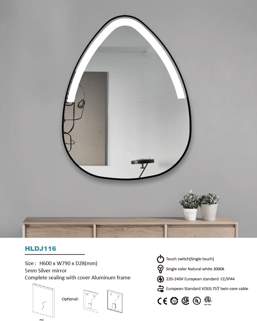 bathroom led mirror