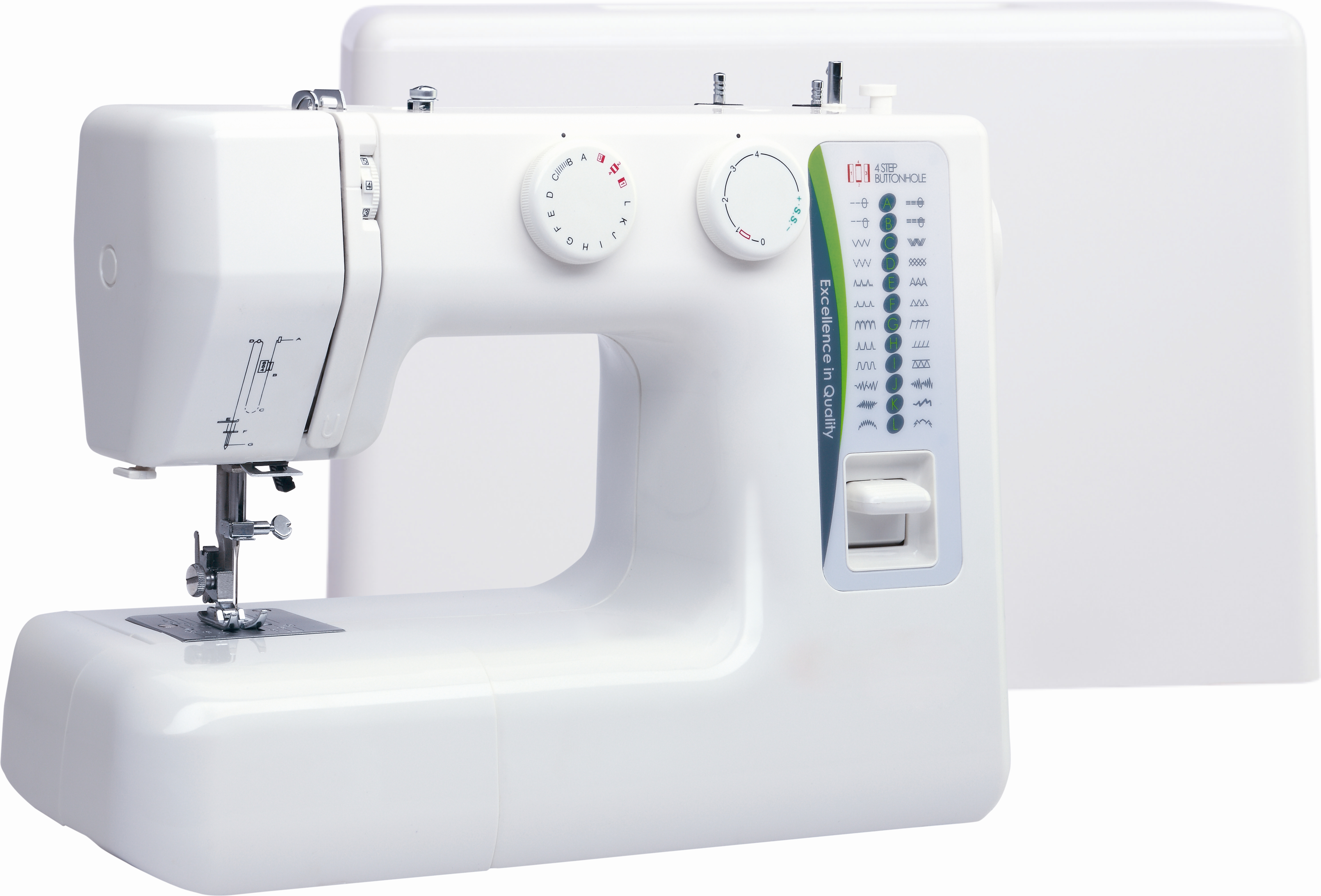 Multi-function domestic sewing machine
