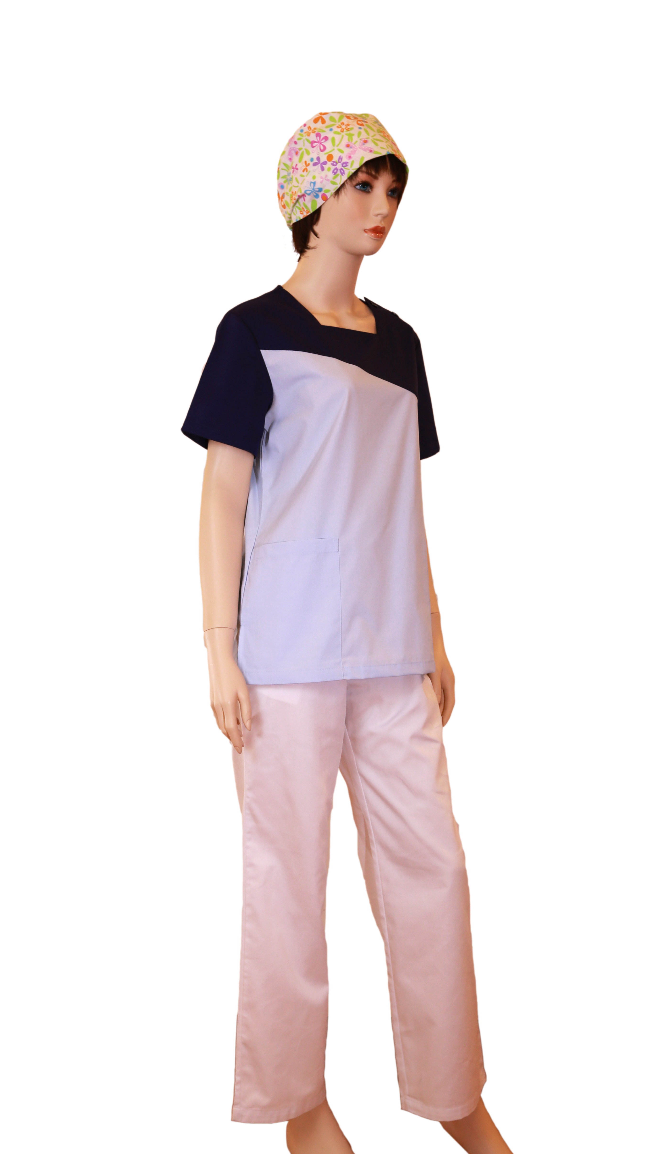 High quality scrub spandex medical women design for hospital