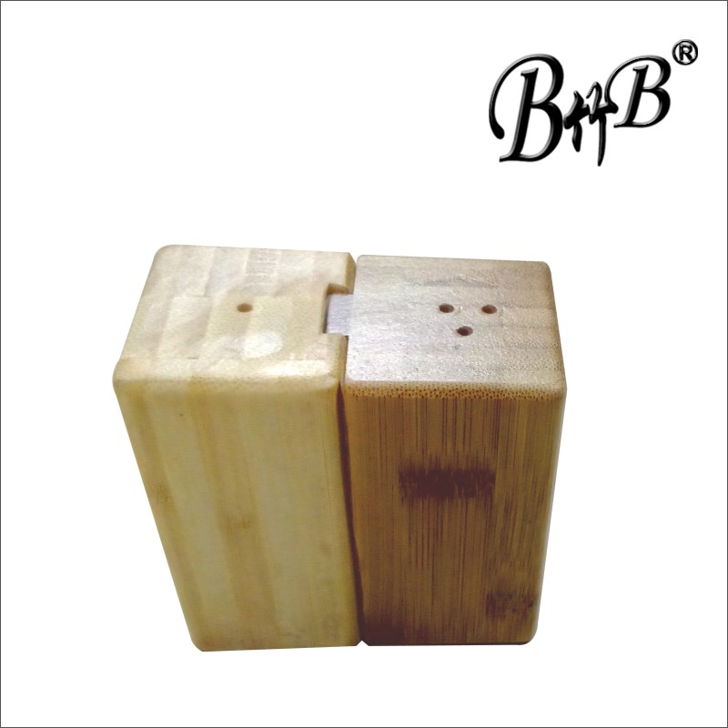 cooking tools bamboo salt and pepper set