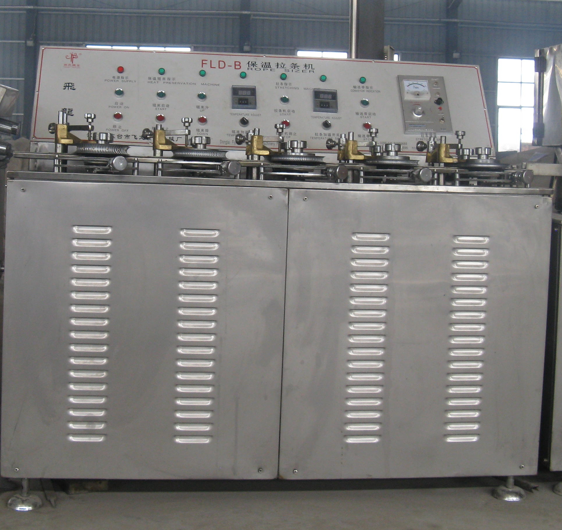 FLD-FIve rollers rope sizer