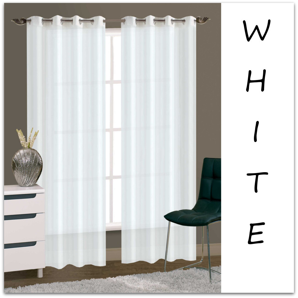voile curtains